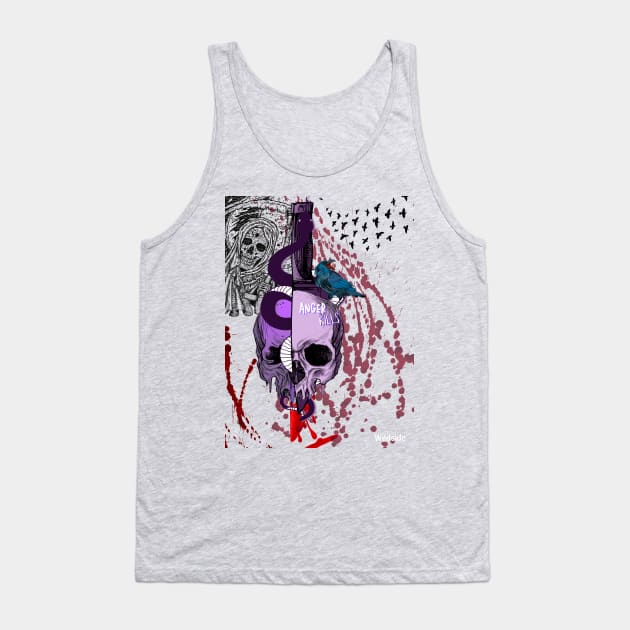 Anger Kills Tank Top by Onthewildside